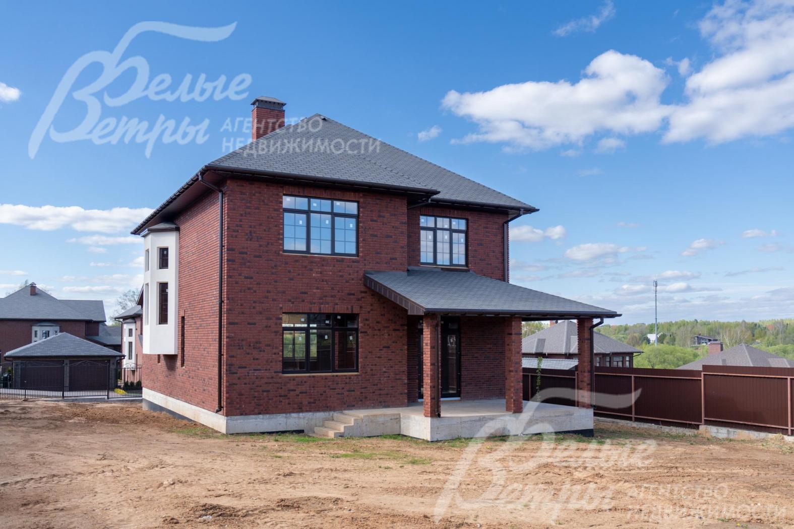 Фасад под ключ - клинкерный кирпич и штукатурка