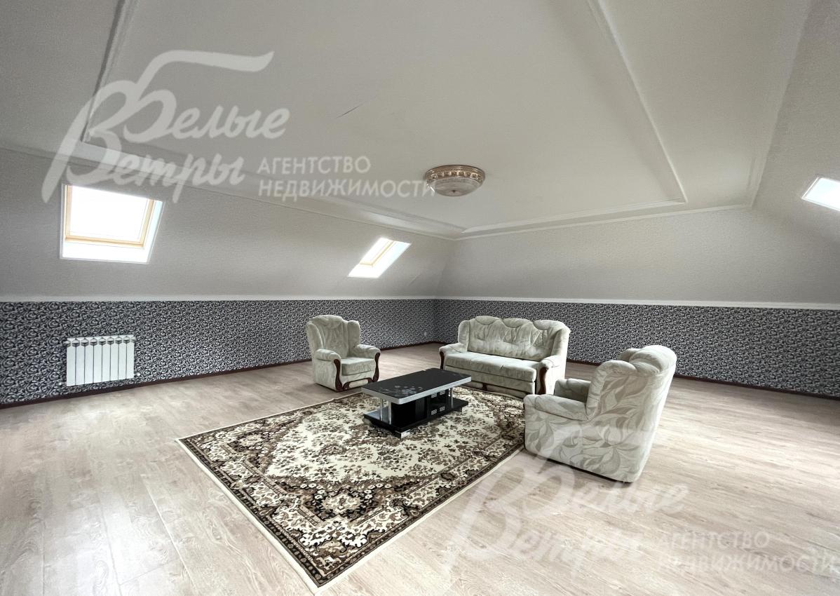 Мансардный этаж с зоной отдыха