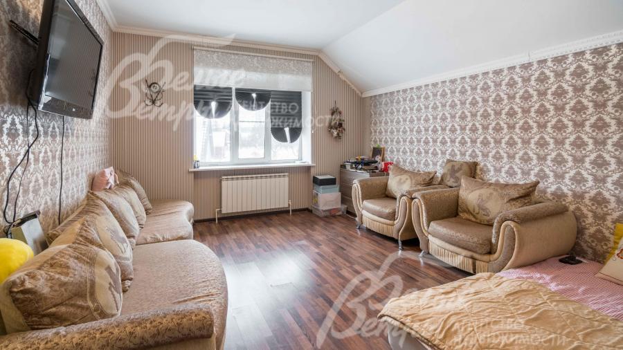 Спальня 19 кв.м на втором этаже