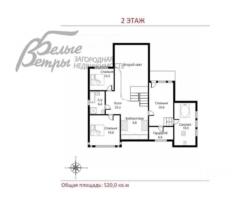 Дом Величъ д. Супонево  id 740-801 планировка2