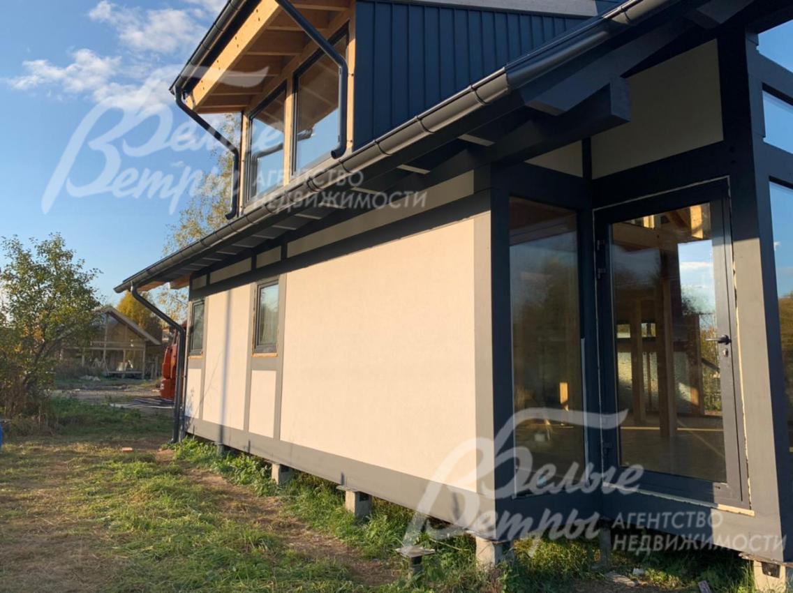 Каркас из клееного бруса с утеплителем плитами PIR