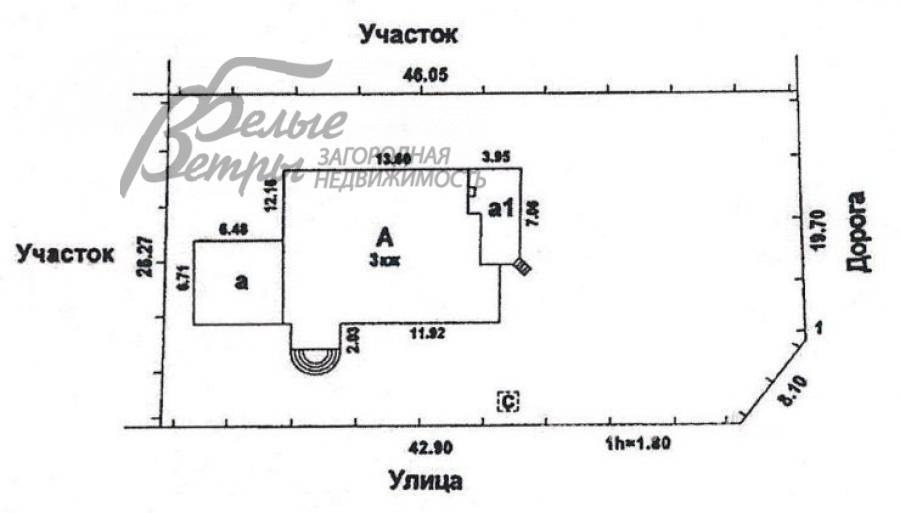Дом Чистые Пруды к/п Птичное id 125-815 планировка0