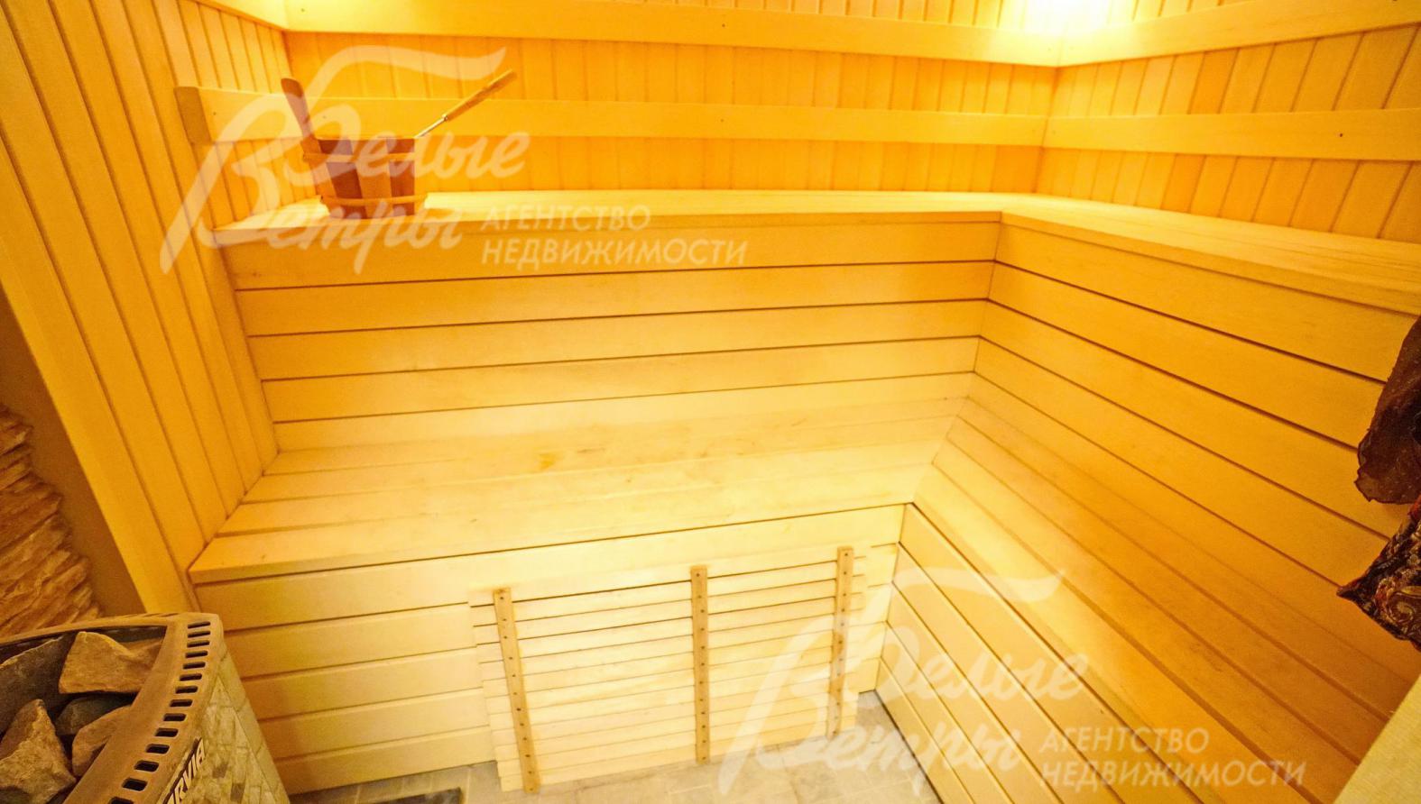 сауна 4.3 кв.м с электропечью Harvia