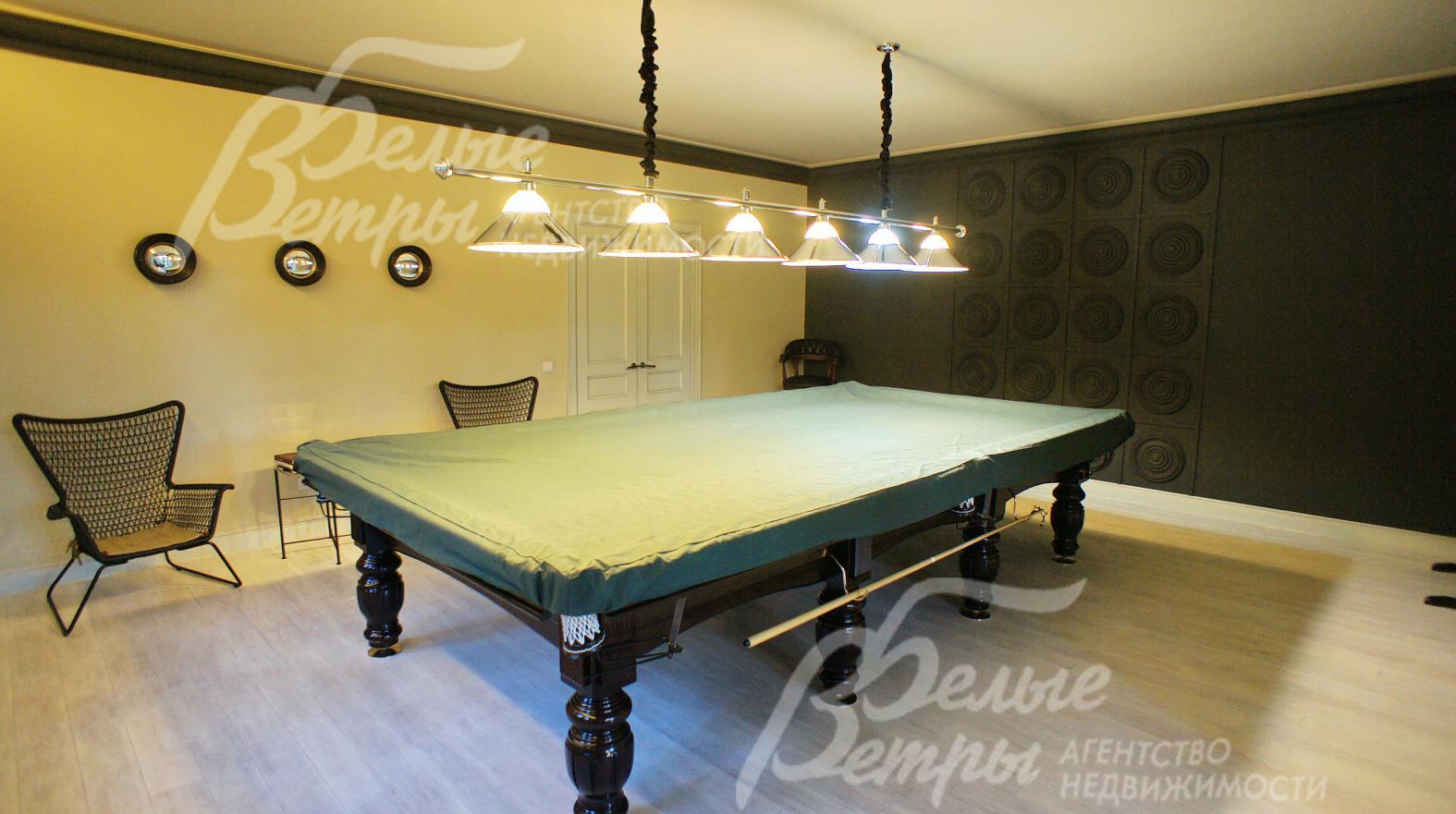 Бильярдная с русским бильярдом 