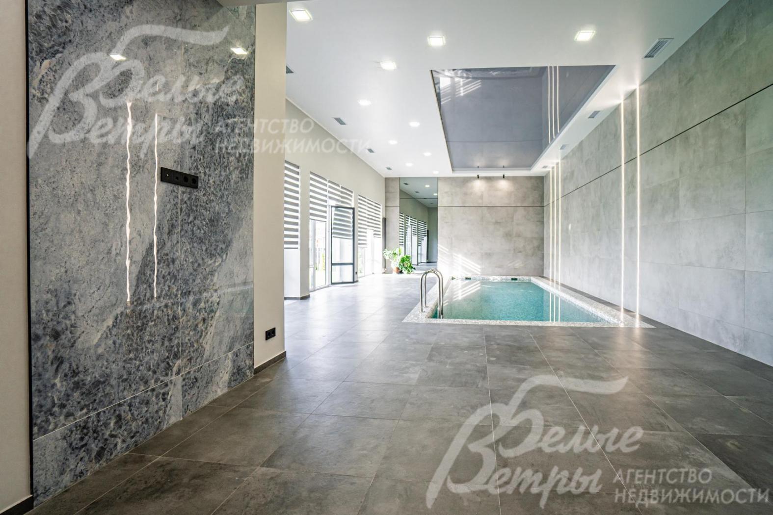 Теплые полы в зоне бассейна