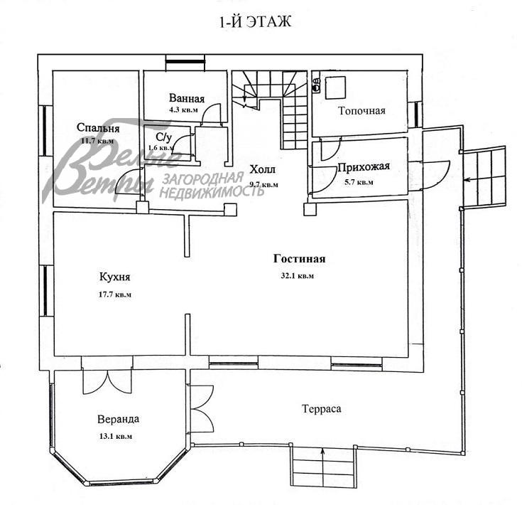 Дом в аренду Страдань дер.  id 304-006 планировка0