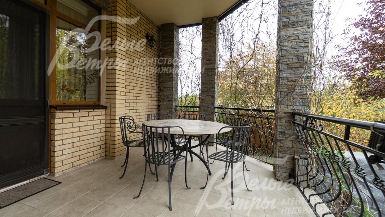 Терраса 10 кв.м на втором этаже